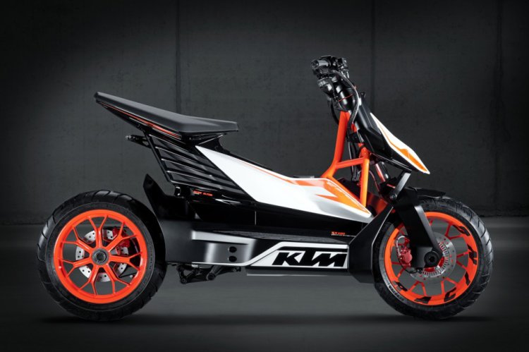 Ktm E Speed Electric Scooter Side Profile