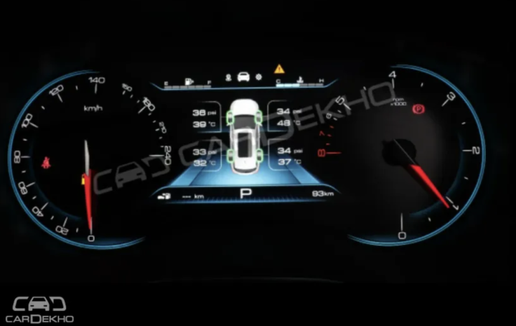 Mg Hector Driver Inforrmation Display