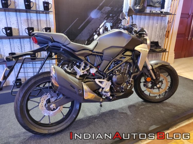 2019 Honda Cb300r India Launch Matte Axis Gray Met