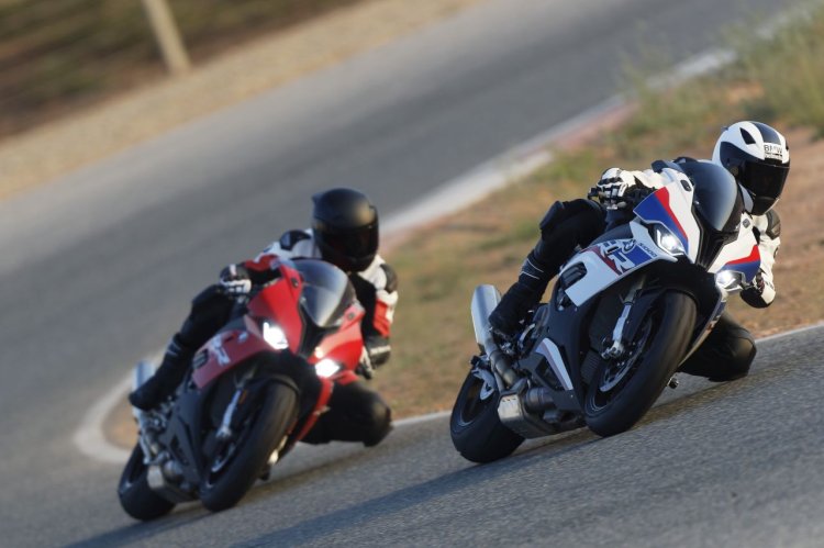 2019 Bmw S1000rr Riding Shot Cornering
