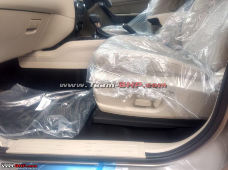 2019 Ford Endeavour Facelift Front Passenger Seat