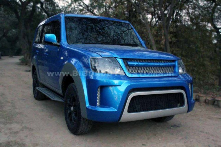 Modified Tata Sumo Grande Front Angle Big Daddy Customs