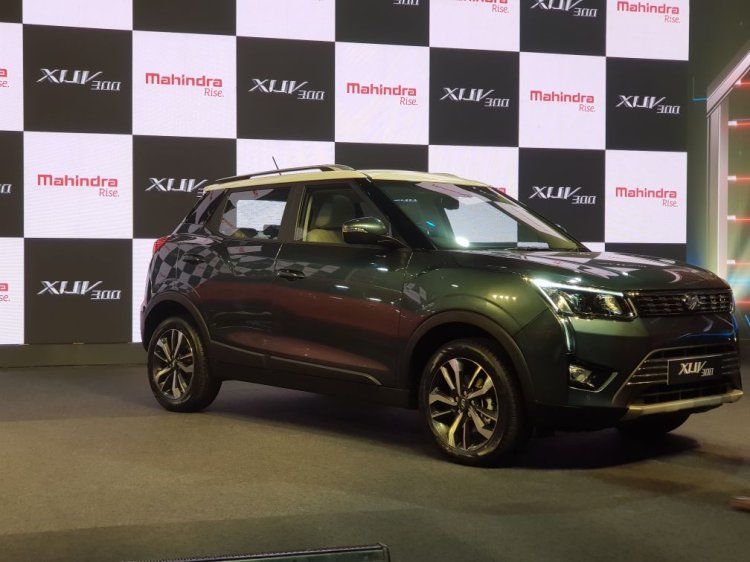 Mahindra Xuv300 Front Three Quarters Launch