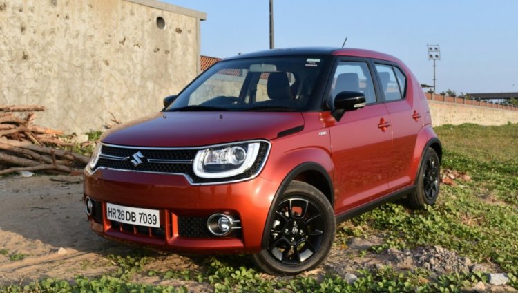 Maruti Ignis Front Three Quarter Featured First Dr