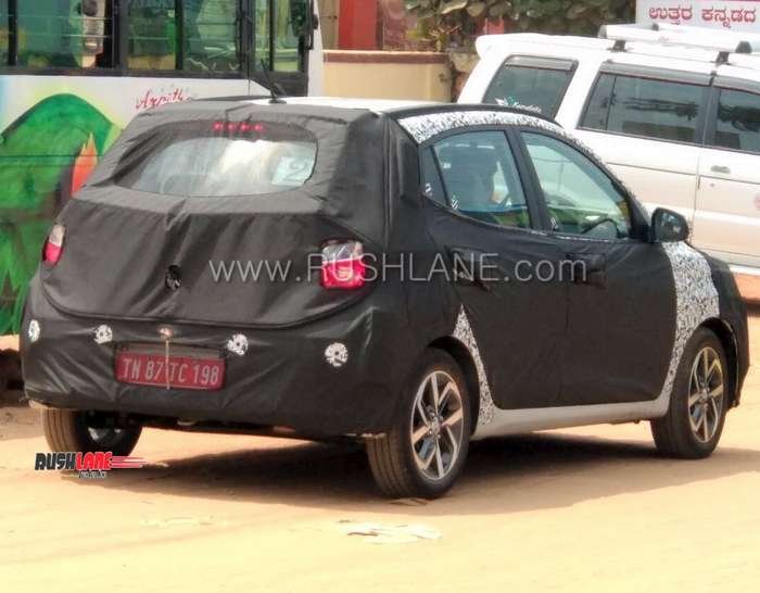 2019 Hyundai Grandd I10 Rear Three Quarters Spy Sh