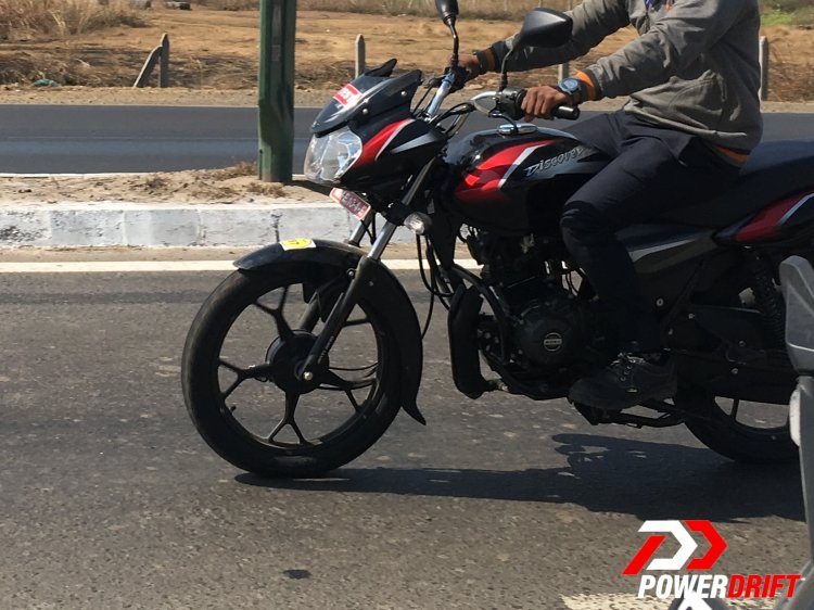 Bajaj Discover 110 Cbs Spied Testing