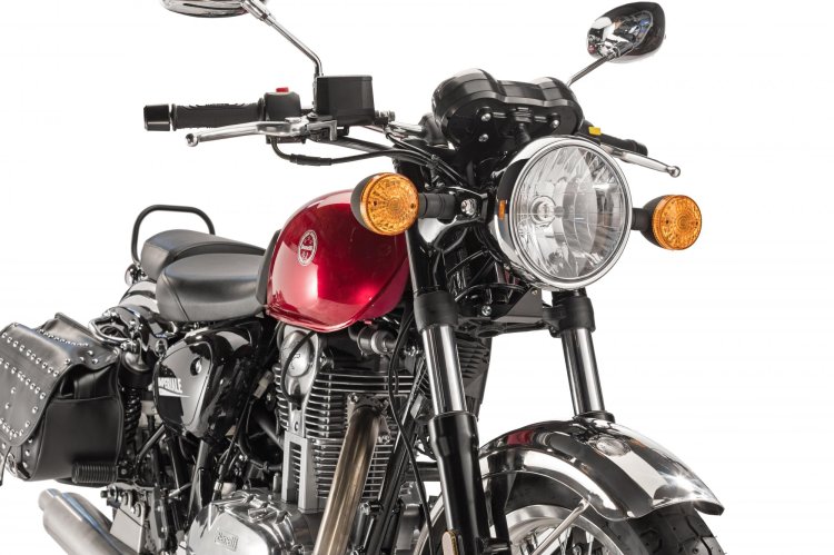 Benelli Imperiale 400 Press Image Headlight