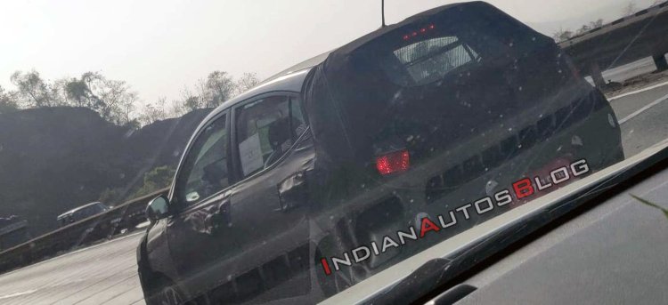 Hyundai Grandi I10 Spy Image Rear Three Quarters 2