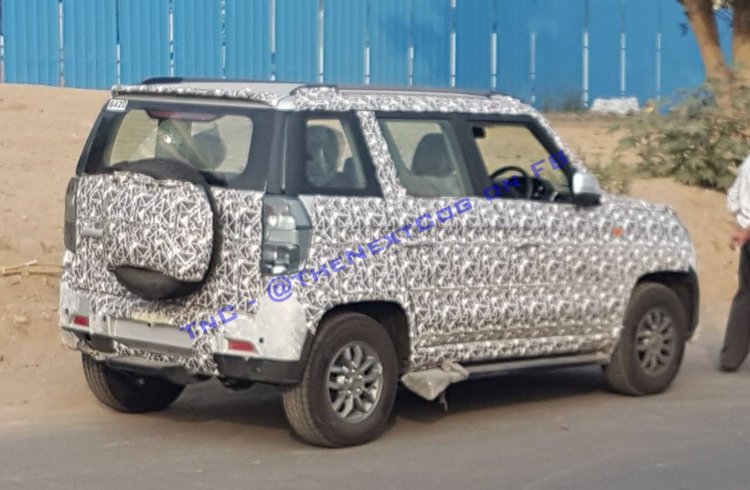 2019 Mahindra Tuv300 Facelift Rear Three Quarters