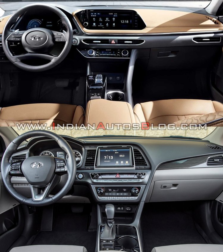 2019 Hyundai Sonata Vs 2017 Hyundai Sonata Interio