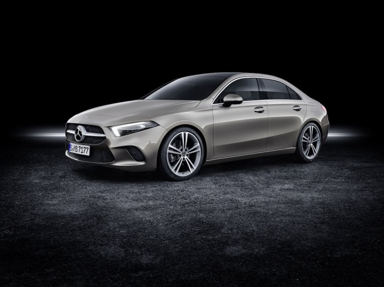 Mercedes A Class Sedan Front Three Quarters