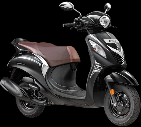Yamaha Fascino Darknight Left Front Quarter