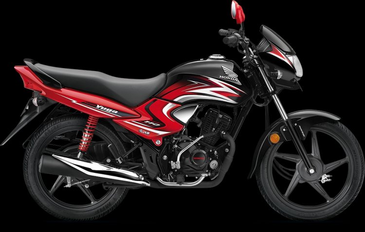 Honda Dream Yuga Cbs Black With Radiant Red Metall