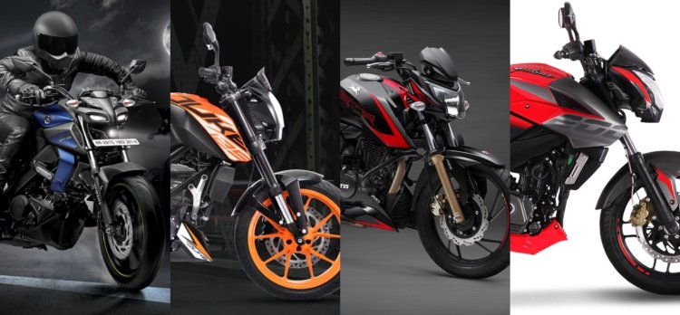 Yamaha MT-15 Vs KTM 125 Duke Vs 200 Duke Vs TVS Apache RTR 200 4V Vs ...