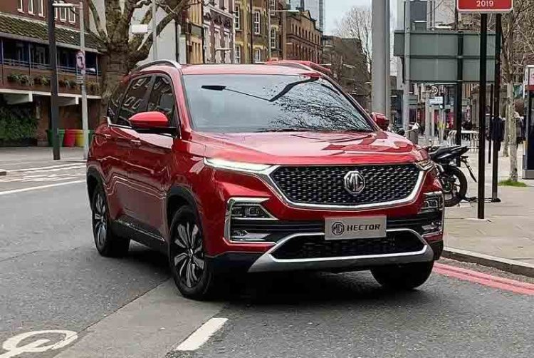 Mg Hector Front Three Quarters Images