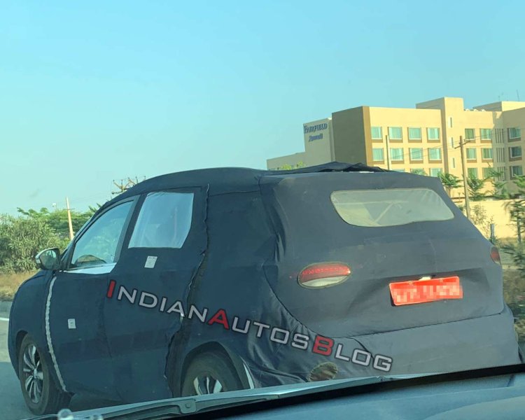 Mg Hector Spy Shot Chennai
