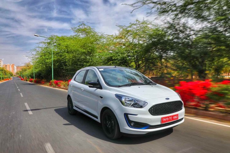 New Ford Figo Blu Review Images Exterior Front Thr