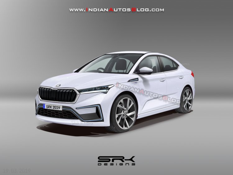 Production Skoda Vision Iv Rendering
