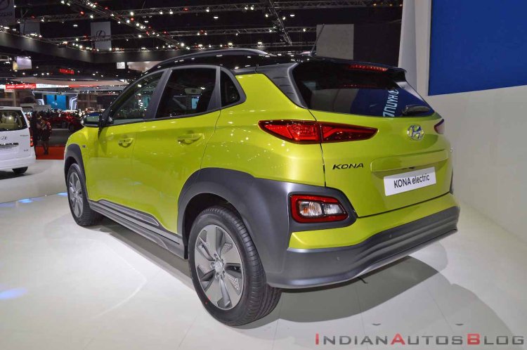 Hyundai Kona Electric Bims 2019 Images Rear Three