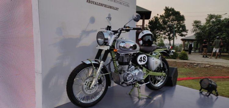Royal Enfield Trials 500 India Launch Left Front Q