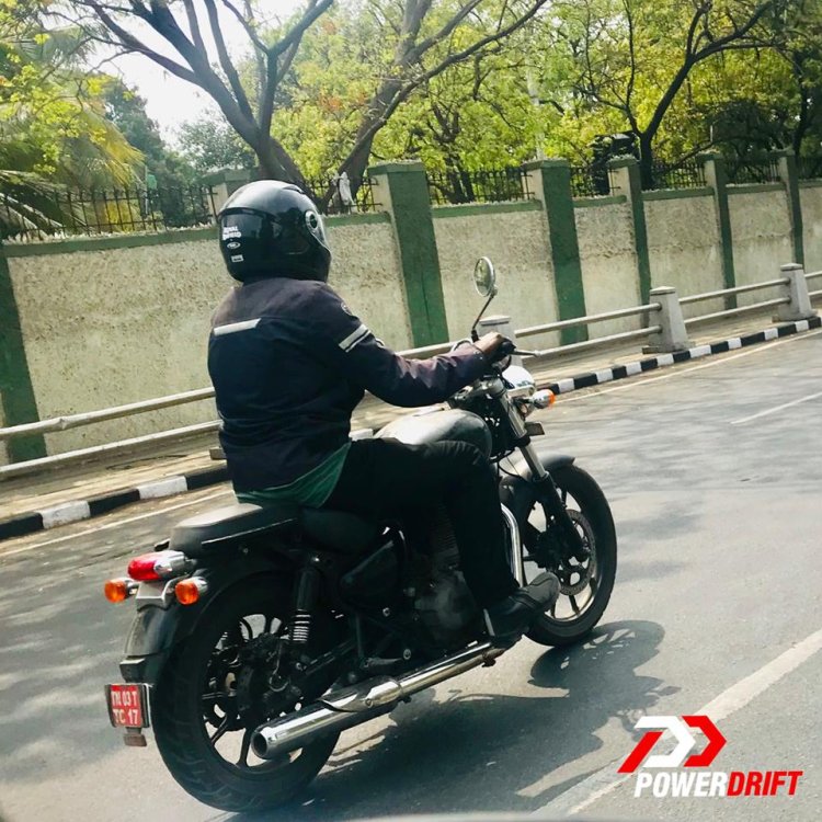 Royal Enfield Thunderbird X Bs Vi Spied Right Rear