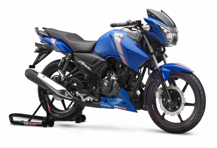 Tvs Apache Rtr 160 Abs Right Front Quarter