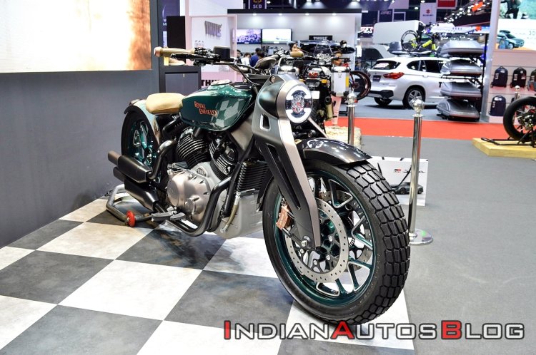 Royal Enfield Kx Concept Bims 2019 Right Front Qua