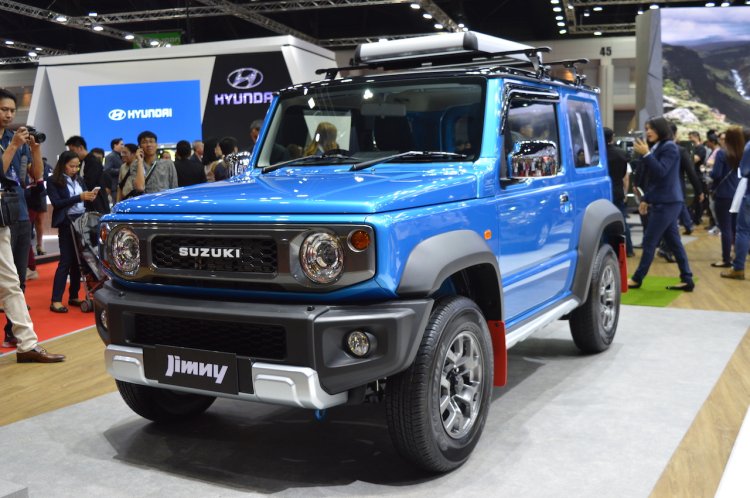 Custom Suzuki Jimny Images Bims 2019 Front Three Q