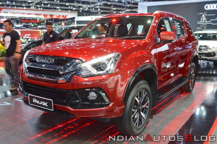 Isuzu Mu X The Onyx Front Three Quarters At Bims 2