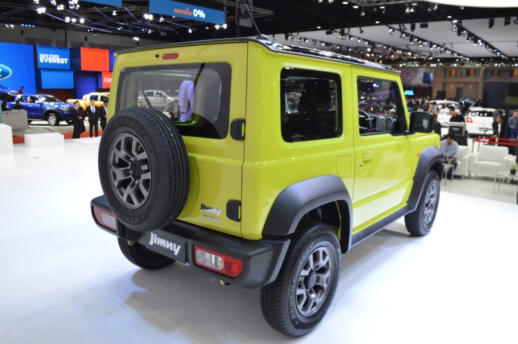 Suzuki Jimny Images Bims 2019 Rear Three Quarters