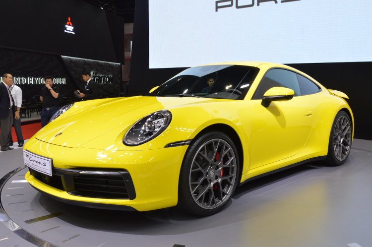 2019 Porsche 911 Front Three Quarters At Bims 2019