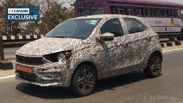 2020 Tata Tiago Facelift Images Front Three Quarte