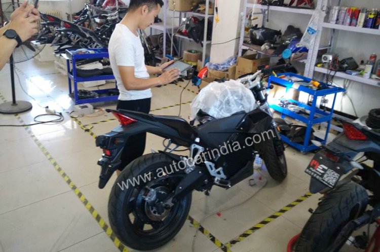 Evoke Motorcycles Electric Bike Right Rear Quarter