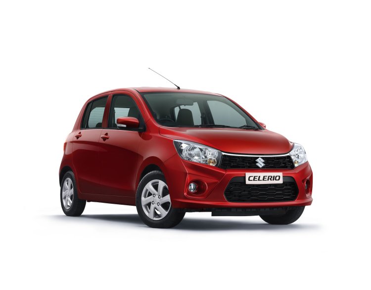 New Maruti Celerio Facelift Front Three Quarters