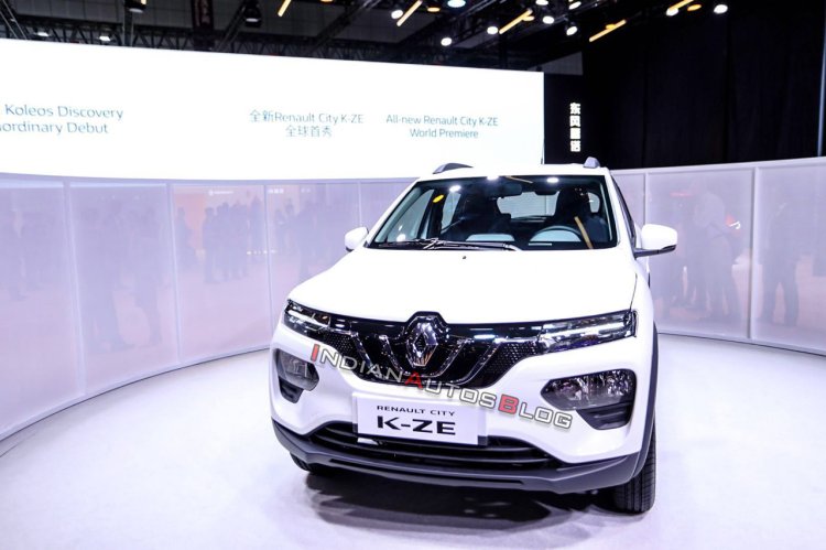 Renault City K Ze Front At Auto Shanghai 2019