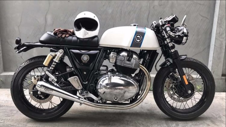 Royal Enfield Continental Gt 650 Modified Right Si