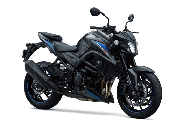 2019 Suzuki Gsx S750 Metallic Mat Black Right Fron