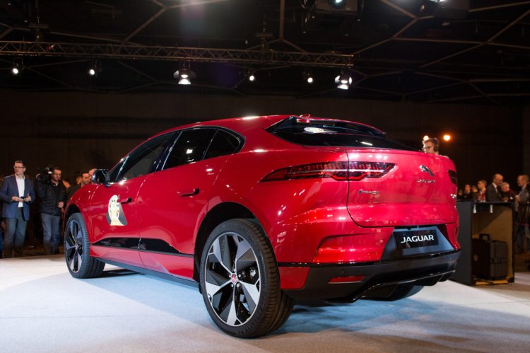 Jaguar I Pace Rear Three Quarters