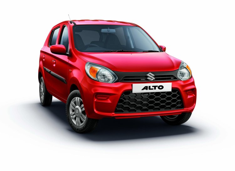 2019 Maruti Alto Facelift Front Three Quarters
