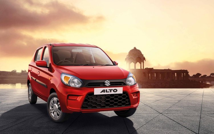 2019 Maruti Alto Facelift Front Three Quarters Raj