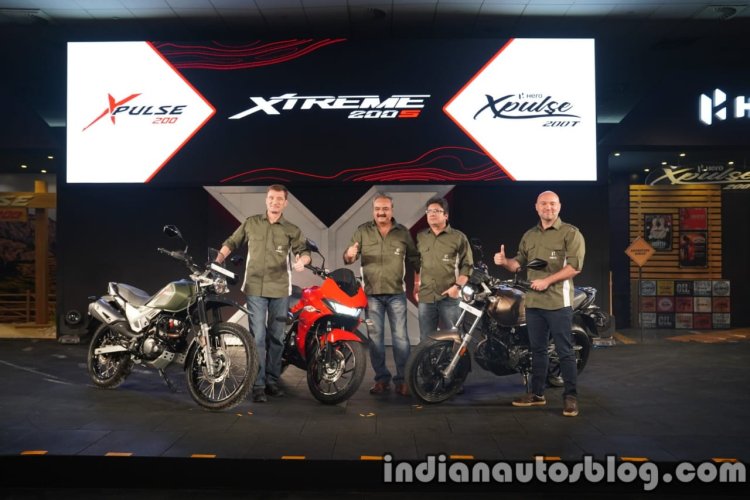 Hero Xpulse 200 Xpulse 200t And Xtreme 200s Launch