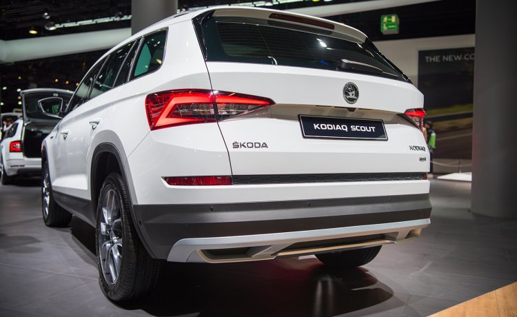Skoda Kodiaq Scout Rear Three Quarters