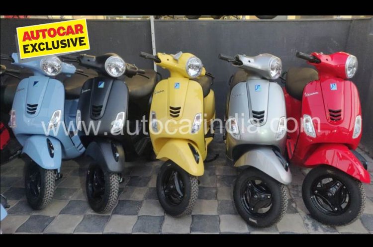 Vespa Urban Club 125 At Dealership Front
