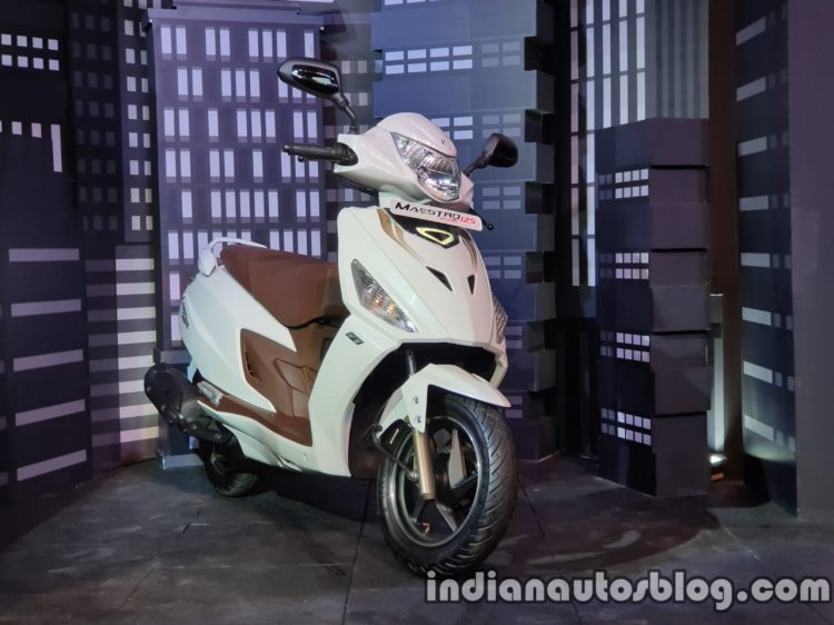 Hero Maestro Edge 125 Launched In India Right Fron