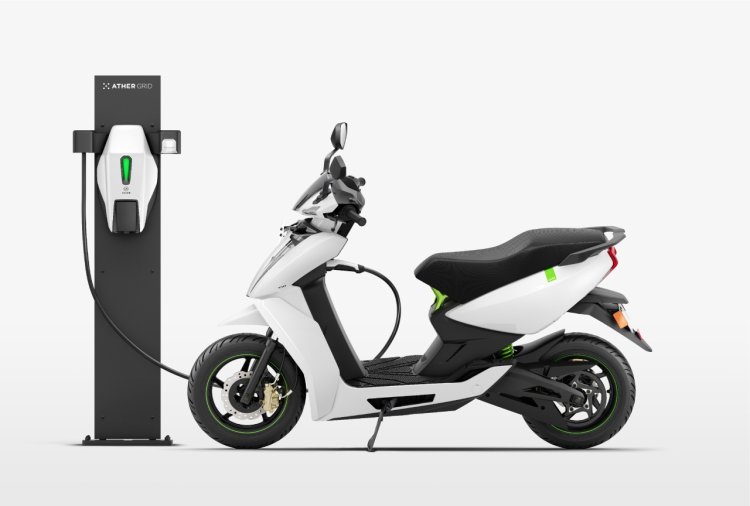 Ather Grid Charging Network Studio Shot