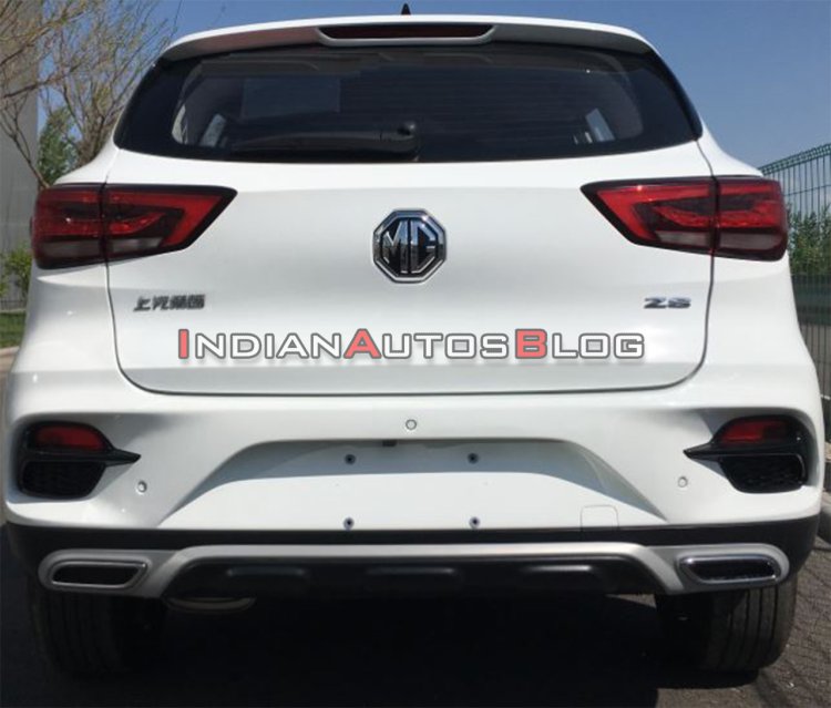 2020 Mg Zs Facelift Rear Spy Shot