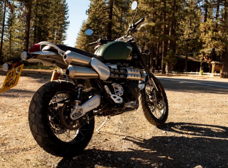 2019 Triumph Street Scrambler 1200 Xc Rear