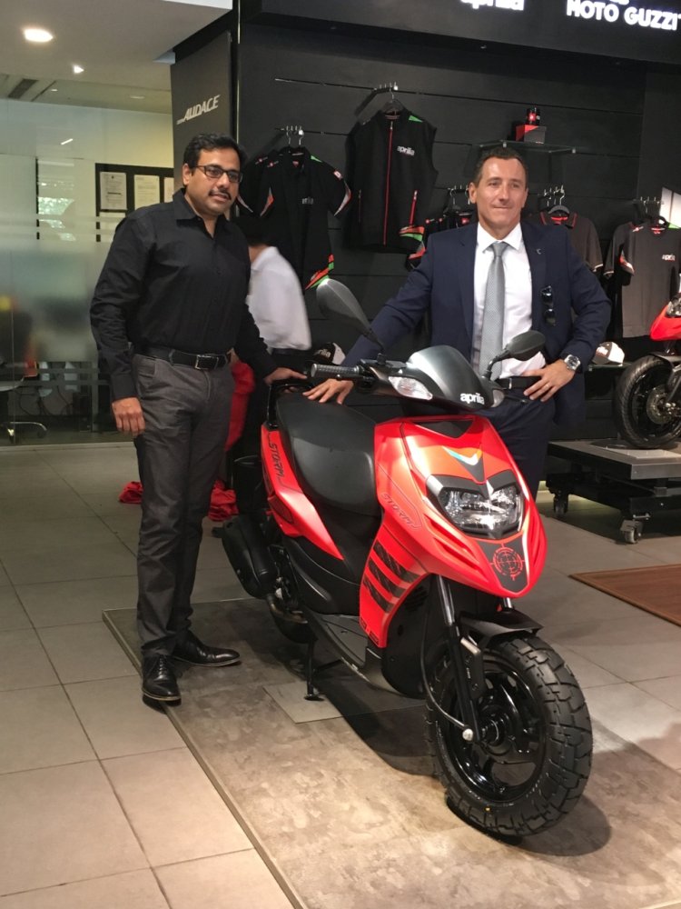 Aprilia Storm 125 Launched In India 2