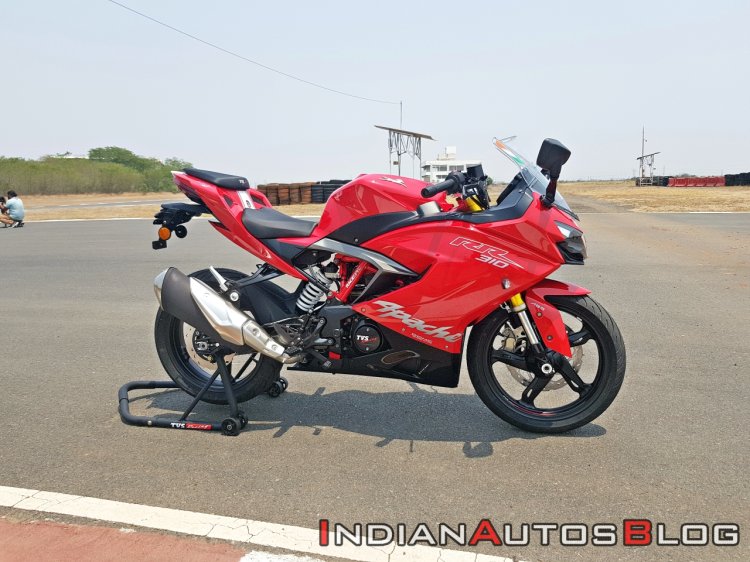 2019 Tvs Apache Rr310 Track Review Right Side