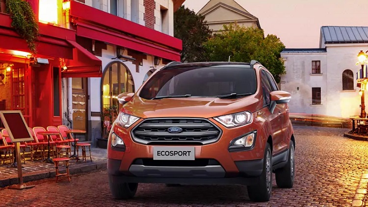 Ford Ecosport Facelift Front Three Quarters Official Image